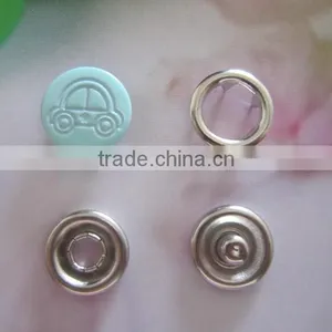 High Quality PaPa Baby Clothing Brass 4 Part Ring Prong Snap Fastener thumbnail-4
