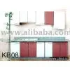Kitchen Shelve With Glass Door and Granite Surface thumbnail-1