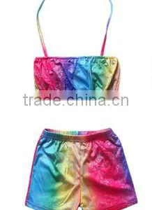 Kids Girls Mermaid Swimming Costumes Swimmable Bikini Set Swimwear Swimsuit thumbnail-6