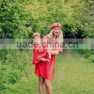 Dresses Summer Dress Daughter Mom Children Fancy Dress thumbnail-2