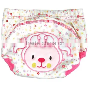 Lovely Monkey Footprints Design Waterproof Baby Cloth Nappy Diaper thumbnail-4
