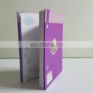 Shenzhen Custom Size a5 Light up Diary Notebook With Push Botton thumbnail-3