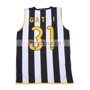 Fashion Sport Mens New Soccer Stripes Cool Fit Vest thumbnail-2