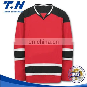 Wholesale Lightweight Dri Fit Ice Hockey Jersey Reversible Hockey Jersey 2017 thumbnail-1