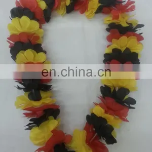 Hawaiian Luau Jumbo Silk Flower Leis Tropical Party thumbnail-4