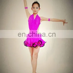 2015 ANNA SHI Fashion Style Of Latin Dance Dress With Rhin Stone thumbnail-1