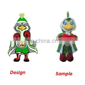 OEM Design Super Soft Fabric Doll Custom Stuffed Animal Plush Toys thumbnail-5