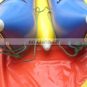 Customized Inflatables Banana Boat PVC Inflatable Water Park Banana Boat thumbnail-6