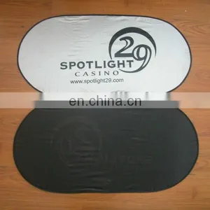 Anti-UV Pop Up Foldable Silver High Quality Car Window Sunshade thumbnail-4