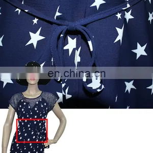 Women Flower Printed T-shirt Cheap T Shirt Chiffon Long Shirt With Lace thumbnail-6