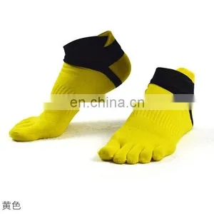 Toe Socks 100% Cotton Low Cut Five Finger Socks Athletic for Men#WZ-01 thumbnail-3