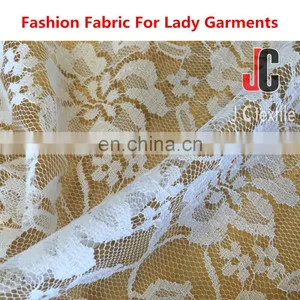 AL955 Shaoxing JC100% Polyester Wholesale Guipure Lace Fabric African thumbnail-1
