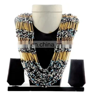 Costume Fashion Jewelry Pearl -Woman Jewelry Set Costume Jewellery-long Pearl Costume Jewelary Set thumbnail-3