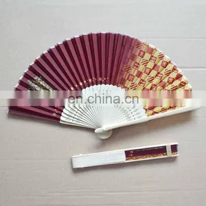 Personalized Handheld Customized Bamboo Hand Fan thumbnail-1
