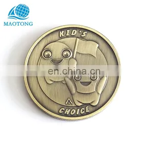 Promotion Cheap Custom Metal Coins Die Stamping Chinese Coin Makers thumbnail-4