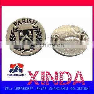 19mm Classic Customized Metal Emblem Badges, Various Materials or Sizes Available thumbnail-1