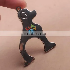 Promotional Tokens Buckle , Supermarket Coin Tokens Keychain Shopping Metal Caddie Coin Keyring thumbnail-3