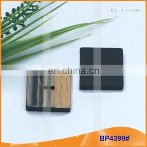 Fancy Square Polyester Button Plastic Button for Coat BP4399 thumbnail-1