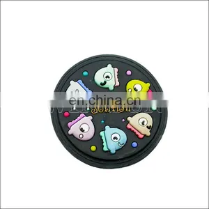 Cute PVC Coaster/cup Pad as Kids' Gifts for Promotion & Advertising thumbnail-1