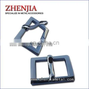 Zinc Alloy Belt Pin Buckle Shinny Gold or Nickel Color Finish thumbnail-1