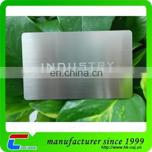 Beautiful Design Standard Size Silk Print Laser Die Cut Metal Business Card thumbnail-1
