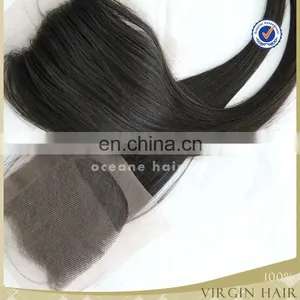 Virgin Brazilain Hair Brazilian Cheap Lace Front Closure Lace Closure 4x4 thumbnail-3