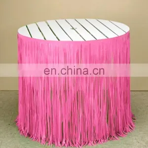 Metallic Shimmer Party, Float Decorations Table Skirt, Fringe, Curtains thumbnail-1