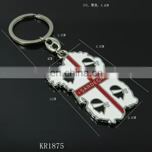 Souvenir Tourist Metal Keychain Souvenir Italia Keychain thumbnail-5