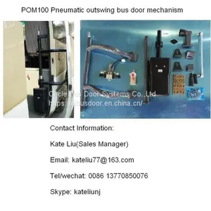 Pneumatic Out Swing Bus Door Opening Mechanism 12V/24V RH/LH, Bus Outswing Door Opener (POM100) thumbnail-1