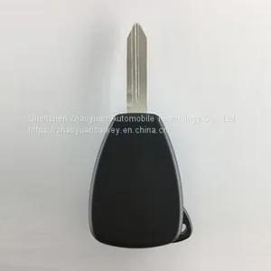 3 Buttons Chrysler Dodge Remote Control Metal Key thumbnail-2