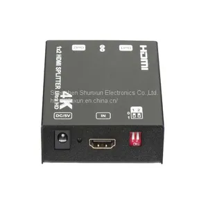 1x2 HDMI Splitter,Supports 3D,4Kx2K@60Hz (YUV 4:2:0),HDCP,EDID thumbnail-1
