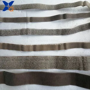 Pure Silver Plated Conductive Nylon Hook and Loop Tape Shielding Electromagnetic Wave Radiation 25mm Width-XTAA073 thumbnail-5