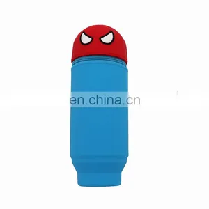 Cross-border Hot Sale Silicone Telescopic Pen Holder With Cartoon Spiderman Design thumbnail-4