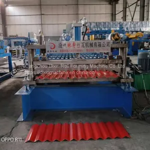 Roofing Tile Corrugated Sheet Roll Forming Machine Price for Factory Price thumbnail-2