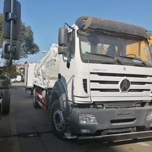 BEIBEN North Benz 8cbm To 12cbm Cubic Meter Vacuum Sewage Suction Truck Septic Tanker Truck Based on Mercedes Benz Technology thumbnail-1
