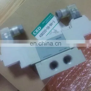CKD Mini 2-Position Double Solenoid Valve 4GB220-08-BH-3 thumbnail-1