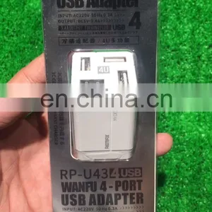 REMAX Micro Usb Adapter Fast Charging Dual USB Adapter Data Cable & Charger thumbnail-1