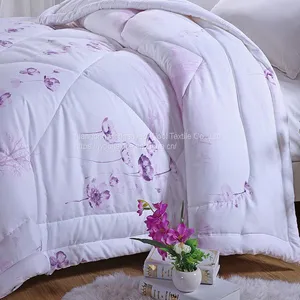 Unique Print Design Luxury 100 % Cashmere Quilt Winter Comforter With Light Weight thumbnail-1
