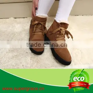 Fashion Sheepskin Girls Shoes thumbnail-1