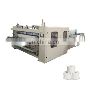 Full Auto High Speed Rewinding Roll Toilet Paper Machine Price thumbnail-1