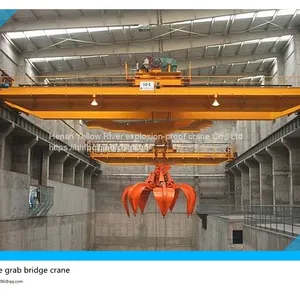 China's High Quality and Low Price 45 Ton Garbage Grab Bridge Double Beam Crane, Power Plant Double Beam Crane, Grab Dou thumbnail-2