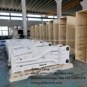 China Excavator Attachment Hydraulic Concrete Rock Breaker Jack Hammer Breaking Hammer Hb40g Hb30g Hb20g HB15G thumbnail-4