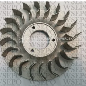 Aluminum Alloy Alternator Rotor Cooling Fan Fits for Gx390 Gx420 440 188f 190f 192f 5kw-8kw Generator thumbnail-1