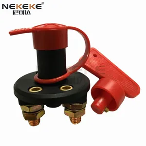 NEKEKE Rotary Switch Battery Disconnect for Car Boat Truck Battery Cut off Switch thumbnail-1