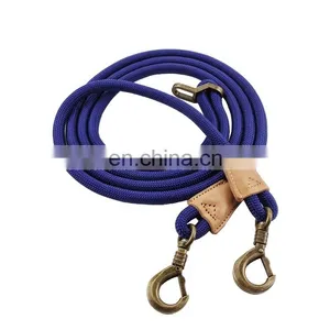 Wholesale New Fashion Durable and Comfortable Handsfree Leash Accept Custom Color Manufacturer Dog Rope Leash thumbnail-4