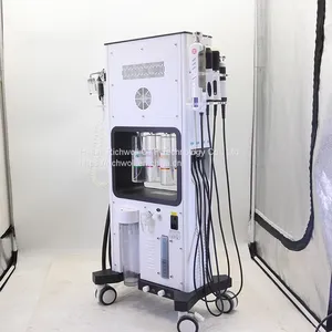 7 In 1 Super Bubble PeelOxygen Spa Treatment Systems/Ultrasonic RF BIO Hydra Dermabrasion Hydro Beauty Facial Machine thumbnail-3