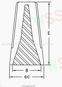 High Quality Plastic Wire Connector Closed End Wire Joint Connector Screw Twist On Terminal Connector thumbnail-1