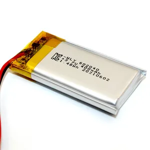 UL KC BIS Certificated 602040 3.7v 400mAh Lithium Ion Polymer Batteries for Electronic Product thumbnail-1