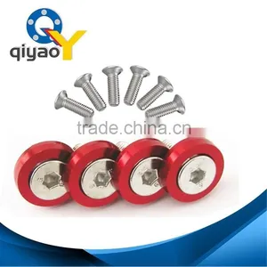 Aluminum Fender Washers 10 Piece/set Fender Washer Engine Dress Up Washers And Bolt For Hond 10mm Bolt Hole thumbnail-1