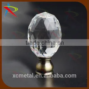 Sweet Transparent Curtain Rod Finial - Dreams Crystal Pack of 2 in 2016 thumbnail-3